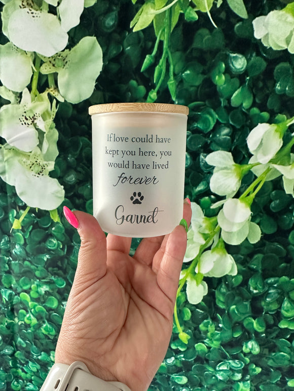 Personalized Pet Memorial Planter