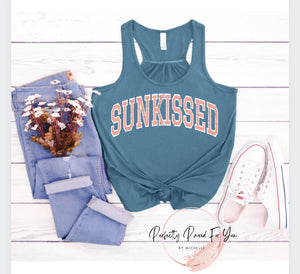 Sunkissed Flowy Racerback Tank