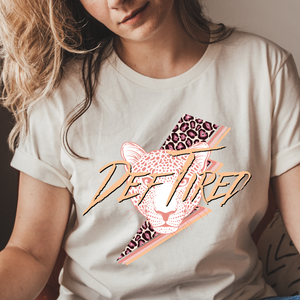 Def Tired Cream Tee