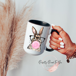 Bubblegum Bunny 15oz Ceramic Mug