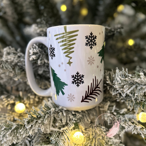 Tree Wrap 15oz Ceramic Mug