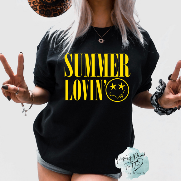 Summer Lovin’ Oversized Crew