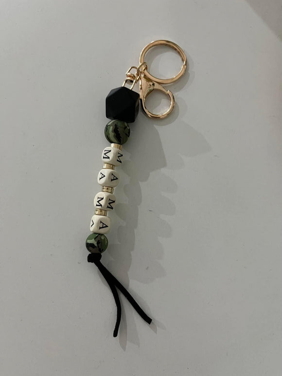 Camo Mama Keychain