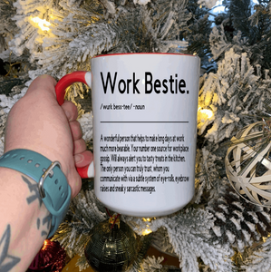 Work Bestie 15oz Ceramic Mug