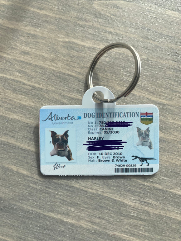 Customizable Pet ID Tags