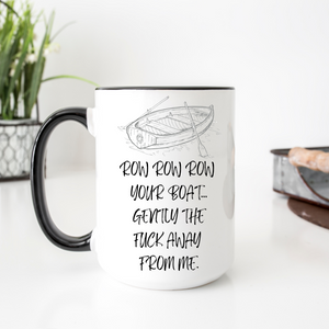 Row Row Row Your Boat 15oz Ceramic Mug