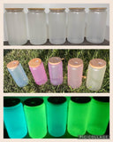 16oz UV & GLOW Glass Tumbler