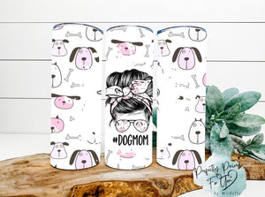 Dog Mom 20oz Tumbler Wrap