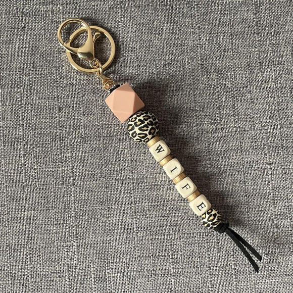 Leopard Wife Keychain