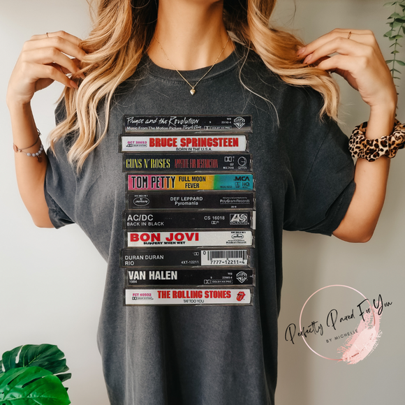 Vintage Cassettes Adult Tee