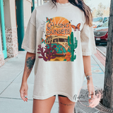 Chasing Sunsets Adult Tee