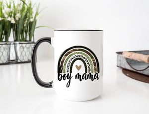 Boy Mama 15oz Ceramic Mug