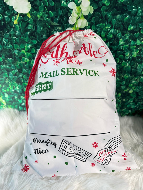 North Pole Mail Service - Santa Sack