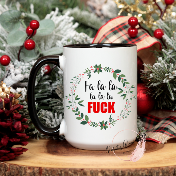 Fa La La La 15oz Ceramic Mug