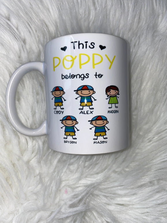 Customizable - This Poppy/Daddy/Grandpa Etc, Belongs To